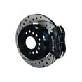 thumbnail image 1 of Wilwood 140-13719-D Dynalite 12.19" Rear Big Brake Kit With Black Calipers Drilled Rotors & 2.50" Offset, Compatible with Ford and Mercury With Ford 8.8 Axle Flange, 1 of 3