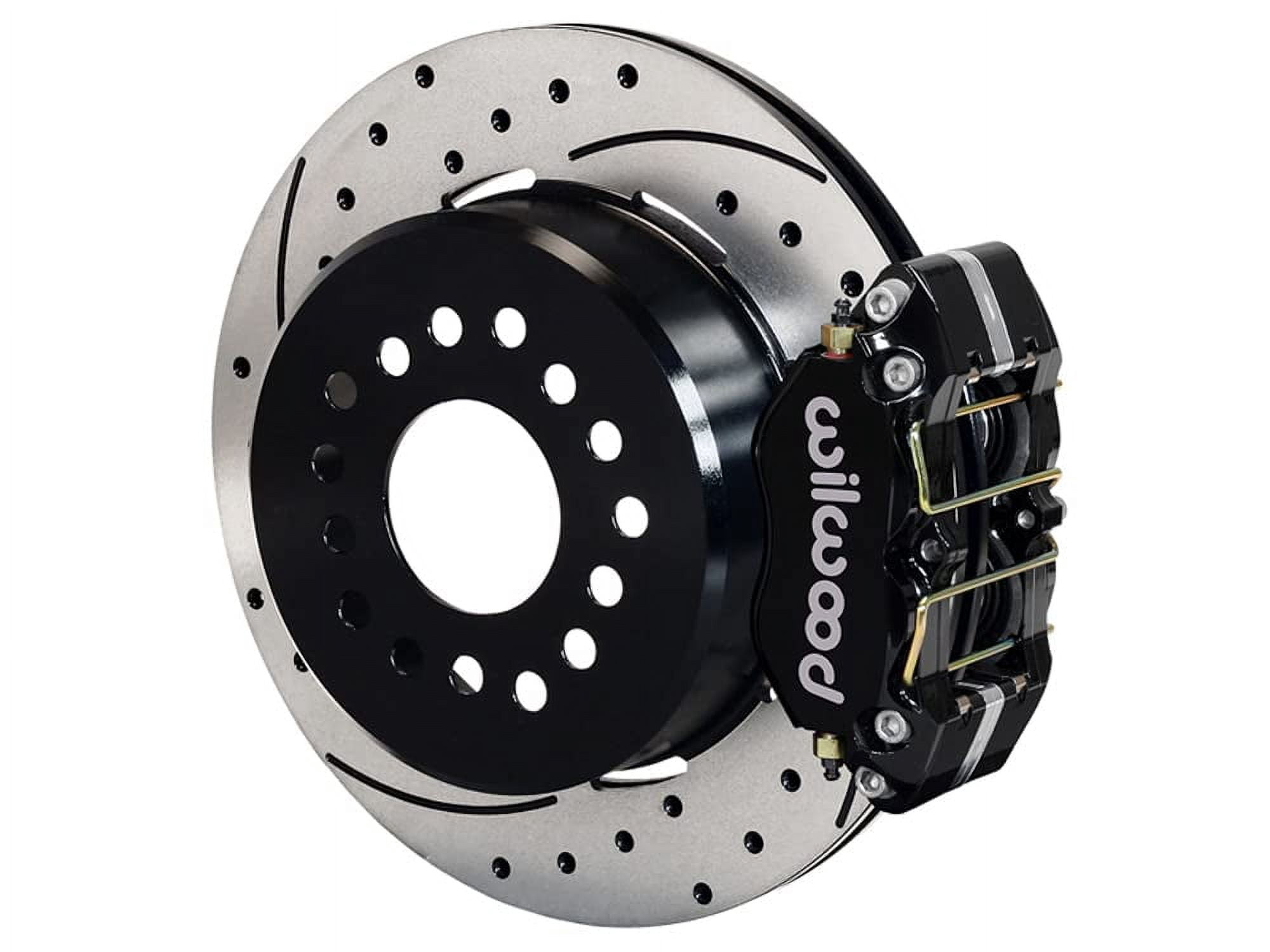 Wilwood Dynapro Low-Profile 11.00in P-Brake Kit - Red Chevy C-10 2.42 Offset 5-lug main image 1