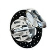 thumbnail image 1 of Wilwood 140-1501-DP Dynalite Front Drag Brake Kit, Drilled 10.75", Polished, Compatible with 1937-1948 Ford Passenger Car Spindle, 1 of 3
