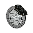 thumbnail image 1 of Wilwood 140-15461-D Dynalite 12.19" Front Big Brake Kit With Drilled Rotors and Black Calipers, Compatible with 1965-1972 Dart, Barracuda, Duster, Scamp, Valiant A-Body Vehicles W/OE Disc Spindle, 1 of 3