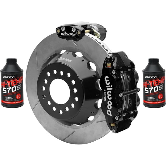 Wilwood 140-16131 FNSL4R Rear EPB Big Brake Kit, 12.88", Compatible with Big Ford New 2.36" Offset