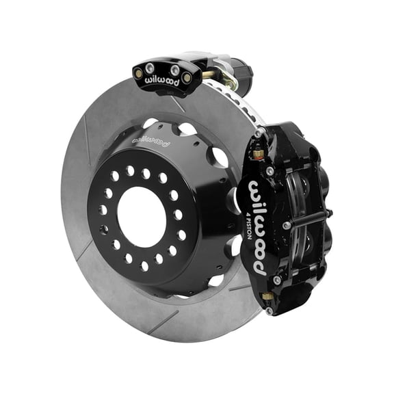 Wilwood 140-16155 FNSL4R Rear EPB Big Brake Kit, 12.88", Compatible with Small Ford 2.66" Offset