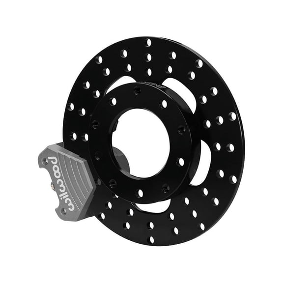 Wilwood 140-16559-D FDL Floater Front Drilled Drag Brake Kit for Santhuff Strut Spindle Mount Wheel