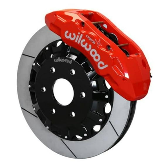 Wilwood 140-16790-R 16.00 in. TX6R Front Brake Kit for 2018 Plus RAM 1500 - Red