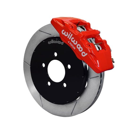 Wilwood 140-16827-R Dynapro 6 Front Hat Big Brake Kit,12.19", Red 2000-2004 PT Cruiser/03-04 SRT/4"