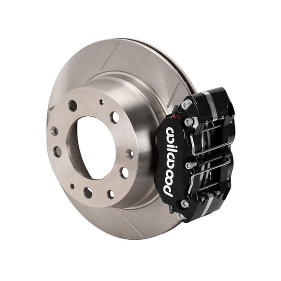Wilwood 140-17003 NDPR 11.42" Rear Big Brake Kit With Lines, Slotted, Black, For 1984-1989 Porsche 911