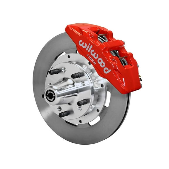 Wilwood 140-17321-R Dynapro 12" Front Big Brake Kit, Red, for 1973-1983 Chrysler Dodge Plymouth A, B, E, F, J Body w/Disc
