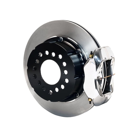 Wilwood 140-2118-P Dynalite Pro Rear 12.19", Compatible with Big Brake Kit, Polished Big Ford New 2.50" Offset