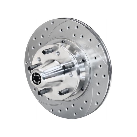 Wilwood 140-2261-D Front Hub Big Brake Kit w/Vented Rotor, Drilled Granada