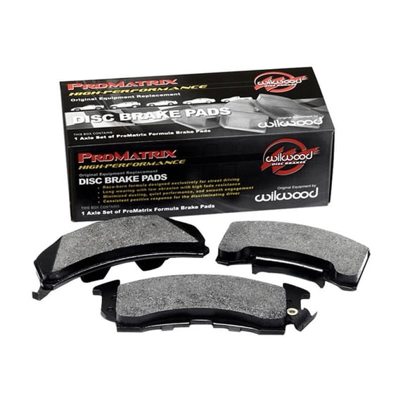 Wilwood 150-D0052K ProMatrix Brake Pad Set, Pad #D52