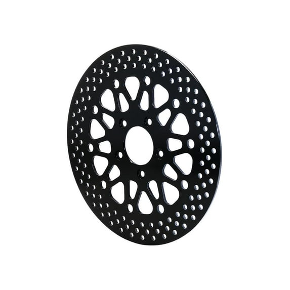Wilwood 160-14087-BK Brake Rotor- Rear H-D Motorcycle,2008-Up Black Finish 11.80 x .276-5 on 3.25"
