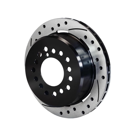 Wilwood 160-9812 SRP Drilled Brake Rotor, 1.91" Offset, Zinc, Right-Hand 12.19 x .810-5 Lug