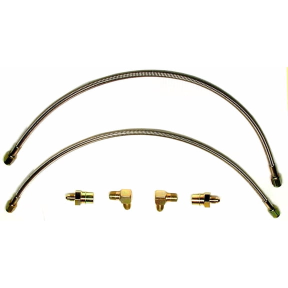 Wilwood 220-6419: Automotive Brakes Flexline Kit, 22.00'' Length, -3AN Female Fittings, Front