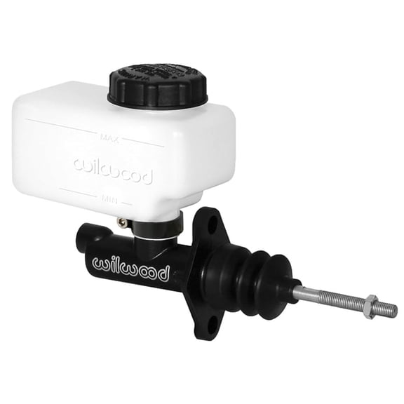 Wilwood 260-13071 Short Remote M/C 5/8" Bore, 10oz Reservoir w/Level CaP