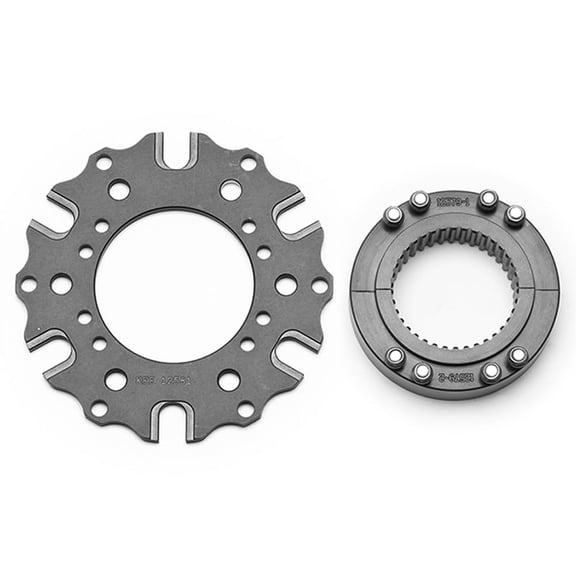 Wilwood 270-12634 Hub Kit-Splined Midget, Axle Clamp-Dynamic 6 x 5.50 BC (GEN II)"