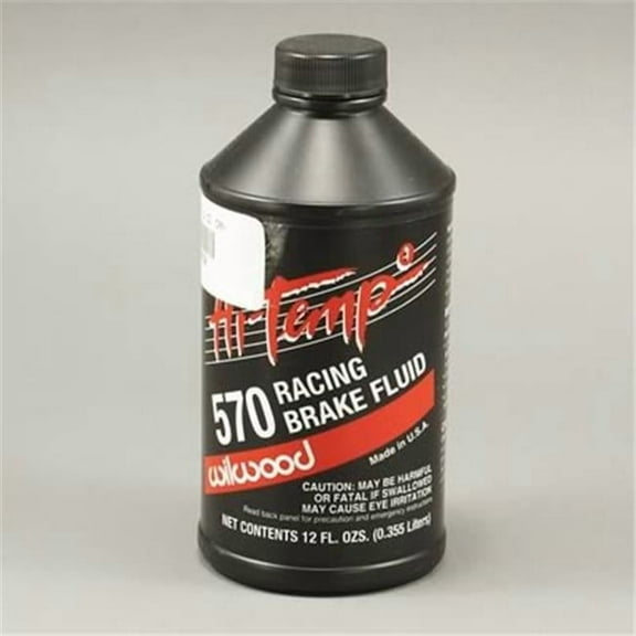 Wilwood 2900632 Hi-Temp Brake Fluid- 12 Oz.
