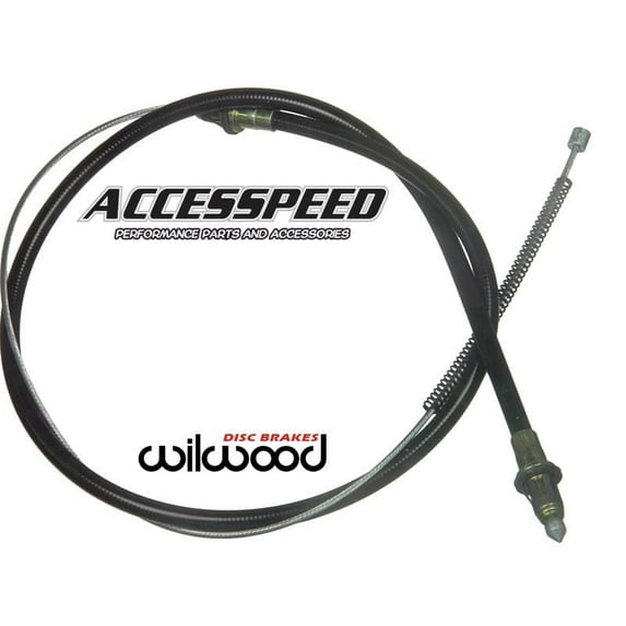 Wilwood 330-14891 Parking Brake Cable Kit, MC4, Fits 1988-1996 Corvette