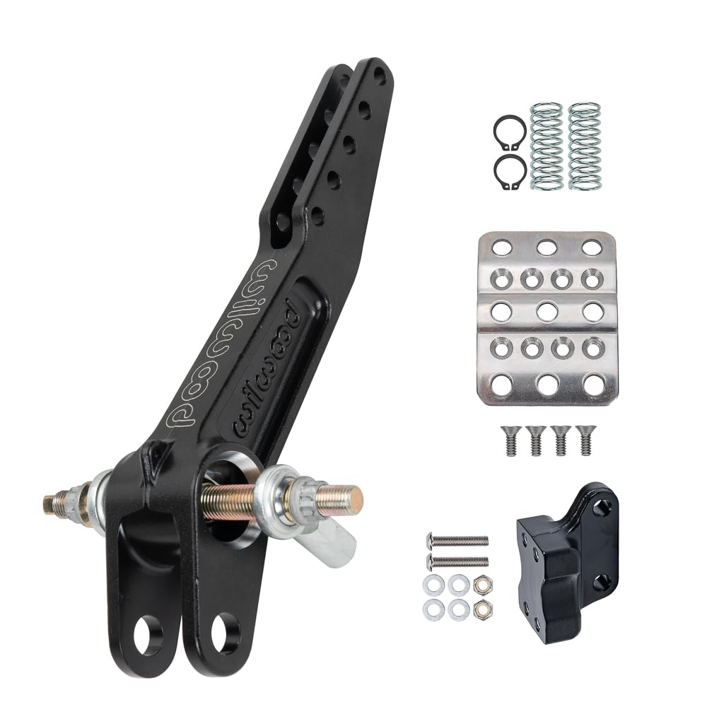 Wilwood Floor Mount Tru-Bar Brake and Clutch Pedal - Adjustable Ratio main image 1
