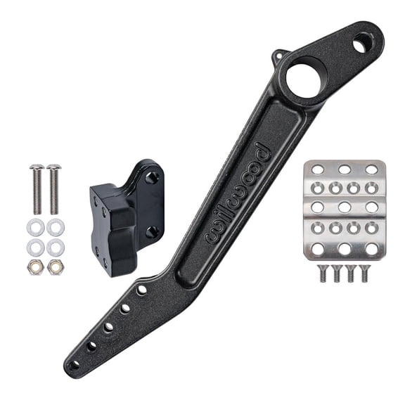 Wilwood 340-16412 Adjustable 6.25-7:1 Ratio Forward Mount Pedal Replacement Kit