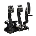 thumbnail image 1 of Wilwood 340-16604 Adjustable 4.75-5.75:1 Ratio Tru-Bar Floor Mount Brake Clutch & Throttle Pedals w/o Throttle Linkage, 1 of 4