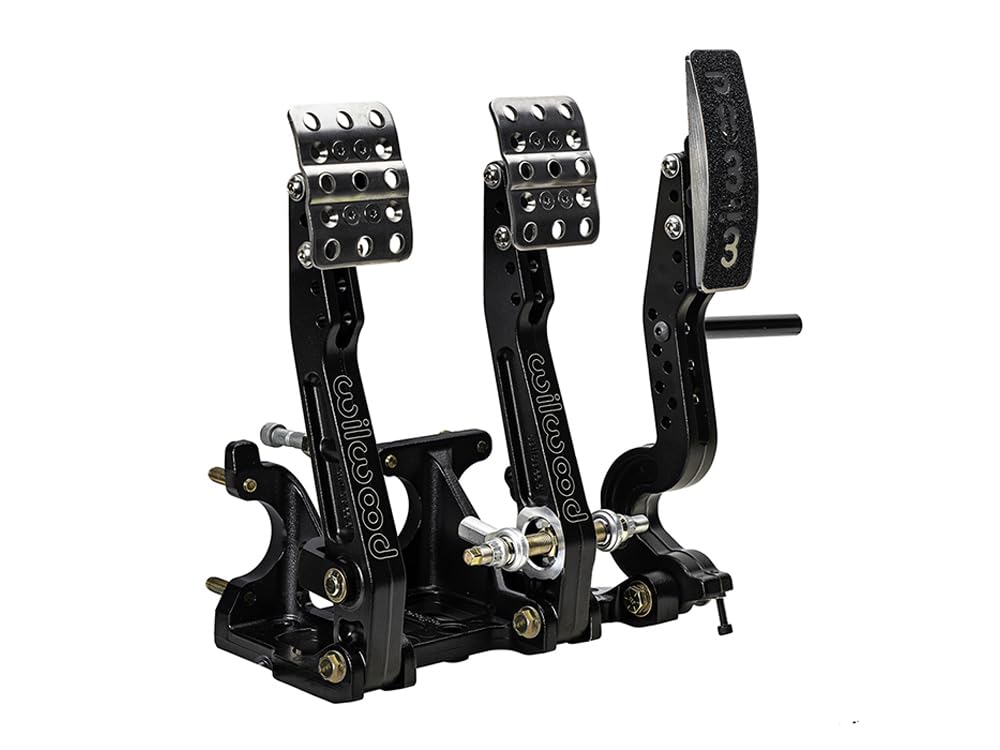 Wilwood Floor Mount Tru-Bar Brake Pedal - Adjustable Ratio main image 1