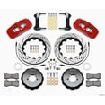 thumbnail image 1 of Wilwood AERO6 Front Hat Kit 14.00 Drilled Red 1999-2012 Subaru WRX w/Lines, 1 of 1