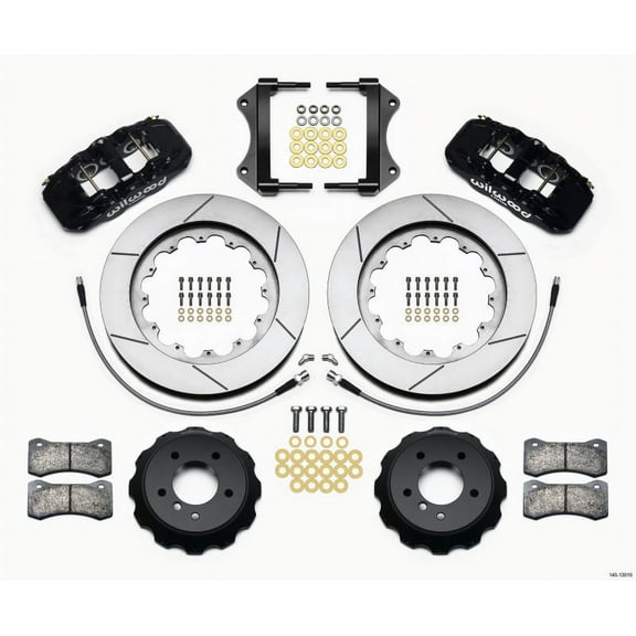 Wilwood AERO6 Front Hat Kit 15.00 2007-2011 BMW E90 Series w/Lines