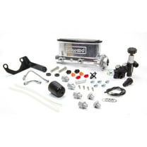 Wilwood Alum Tandem M/C Kit w/ Brkt & Prop Valve 1in