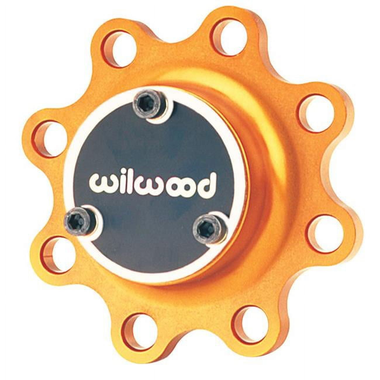 Wilwood Billet Aluminum Wide 5 Drive Flange, Gold, 24 Spline SCP Axles