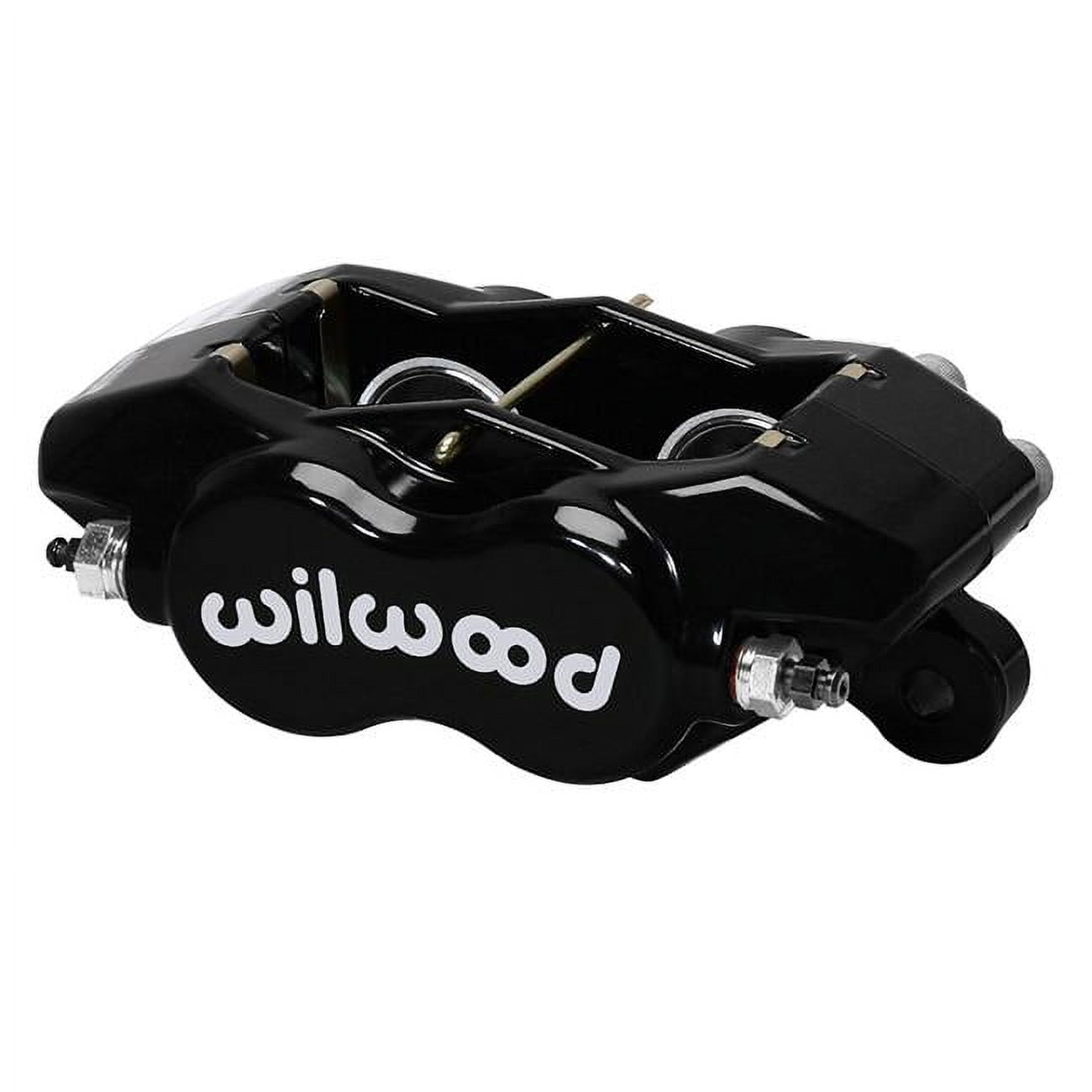 Wilwood  Caliper-Forged Dynalite 1.12 in. Pistons 0.81 in. Disc, Black