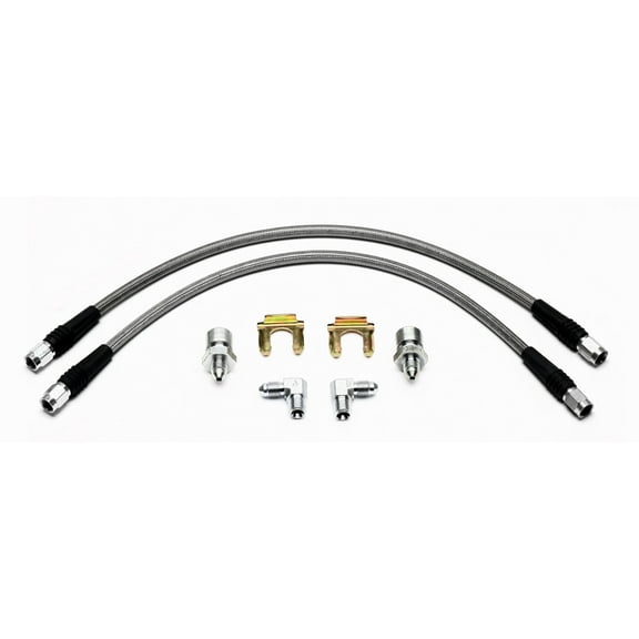 Wilwood Chevy 1955-57 Front Flexline Brake Hose Kit P/N 220-7699