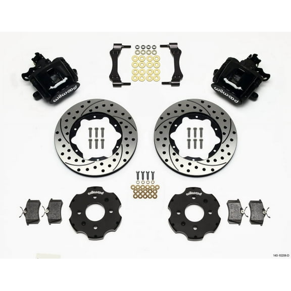 Wilwood Combination Parking Brake Rear Kit 11.00in Drilled Civic / Integra Disc 2.39 Hub Offset