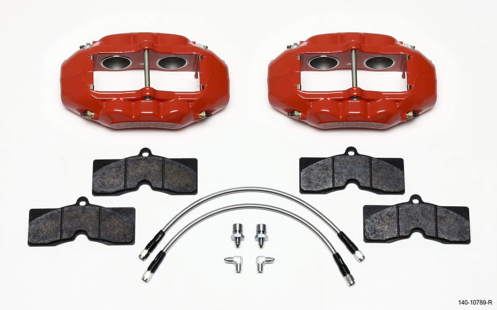 Wilwood D8-4 Rear Caliper Kit Red Corvette C2 / C3 65-82 main image 0
