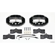 Wilwood D8-4 Rear Caliper Kit Black Corvette C2 / C3 65-82