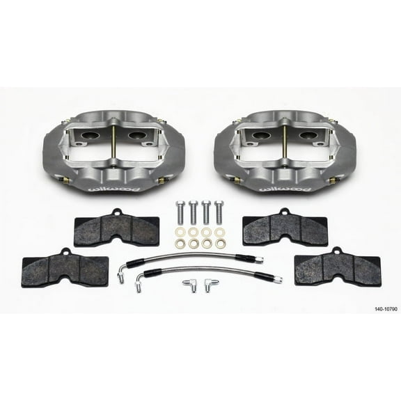 Wilwood D8-4 Rear Caliper Kit Clear Corvette C2 / C3 65-82