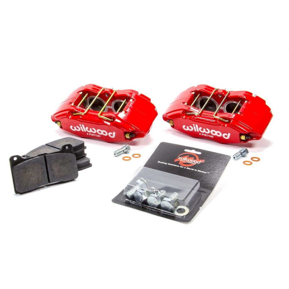 Wilwood Caliper & Pad Kit Front Honda/Acura Red Wilwood Caliper & Pad Kit Front Honda/Acura Red