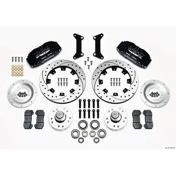 Wilwood Front Brake Kit 80-87 GM G-Body 6 Piston Caliper