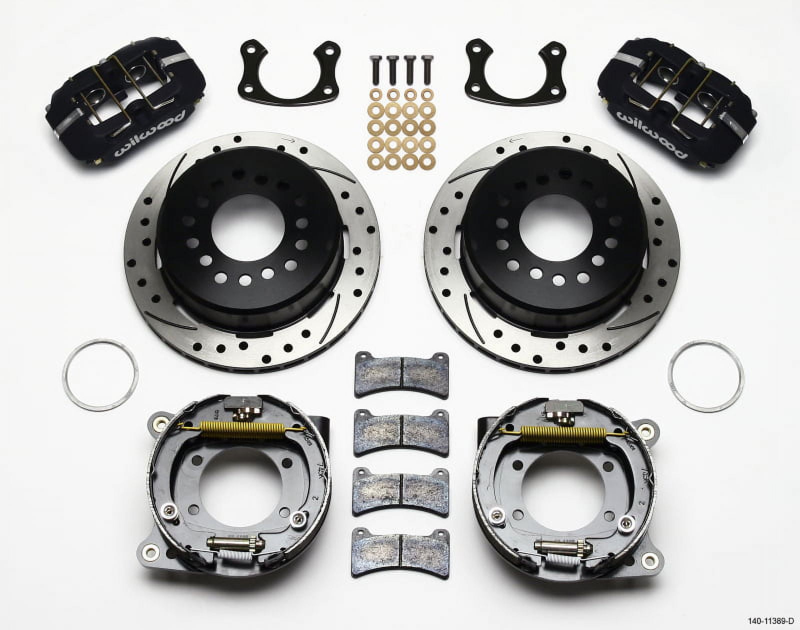 Wilwood D/L Drag Rear Brake Kit Big Ford 2.36in Wilwood D/L Drag Rear Brake Kit Big Ford 2.36in