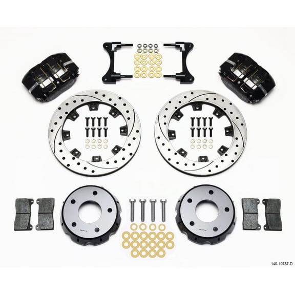 Wilwood Dynapro Radial Front Drag Kit 11.75in Vented Drilled 98-02 Camaro/Firebird