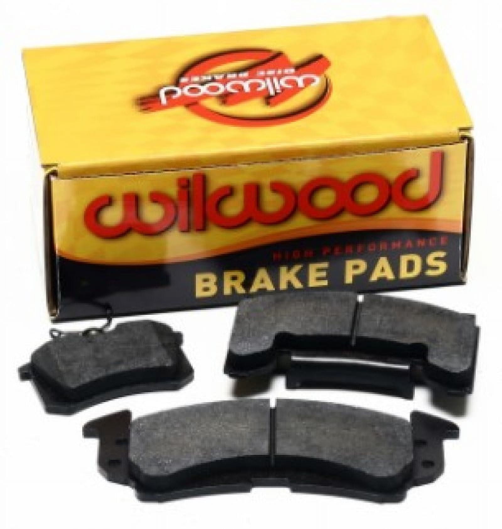 Wilwood Polymatrix Brake Pad Set - Purple Pads - Billet Dynalite Single - Aluminum Rotors main image 1