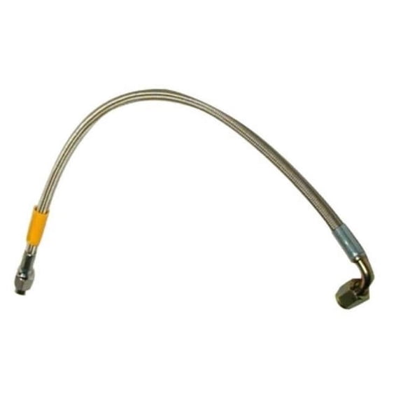Wilwood Flexline Brake Line 18in OAL -3AN to -3AN Female 90 Degree