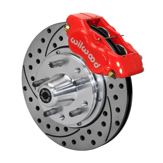 Wilwood For Ford Mustang 1987-1993 Brake Kit Dynalite Forged Front 11.00in | 140-11018-DR