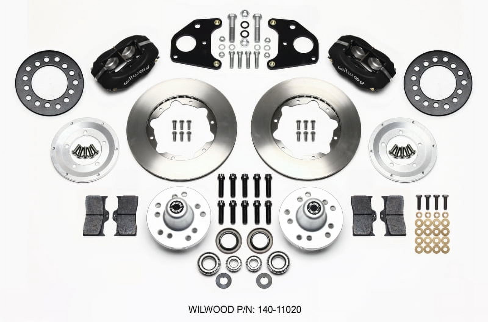 Wilwood Forged Dynalite Front Hat Kit 11.00in Integra/Civic w/Fac.240mm Rtr main image 1