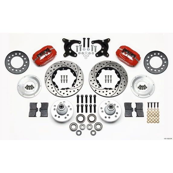 Wilwood Forged Dynalite Front Kit 11.00in Drilled 79-87 GM G Body main image 0