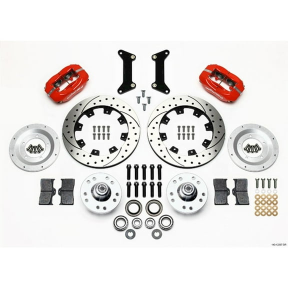 Wilwood Front Brake Kit 80-87 GM G-Body 4 Piston Caliper