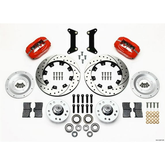 Wilwood Front Brake Kit 80-87 GM G-Body 4 Piston Caliper