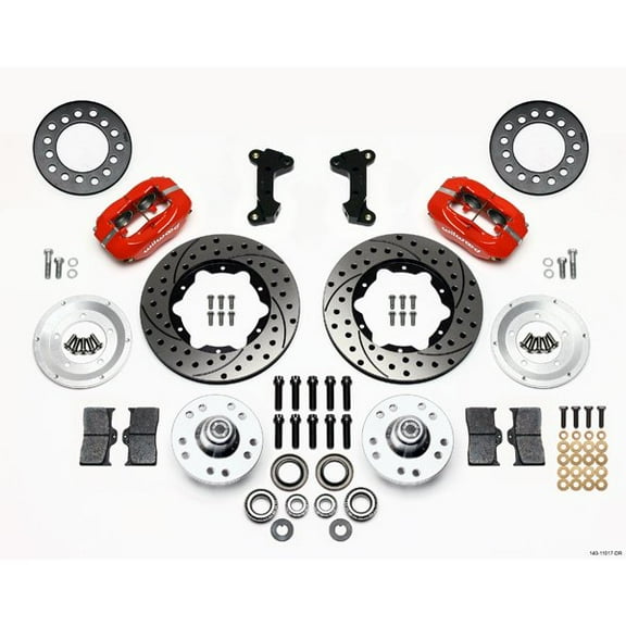 Wilwood Front Brake Kit Mustang II 74-78 11in Drilled