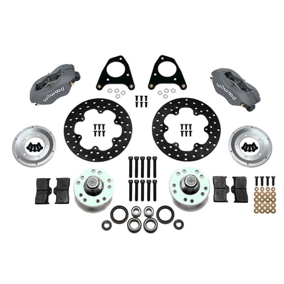 Wilwood MD Front Drag Kit 87-93 Mustang 84-86 SVO