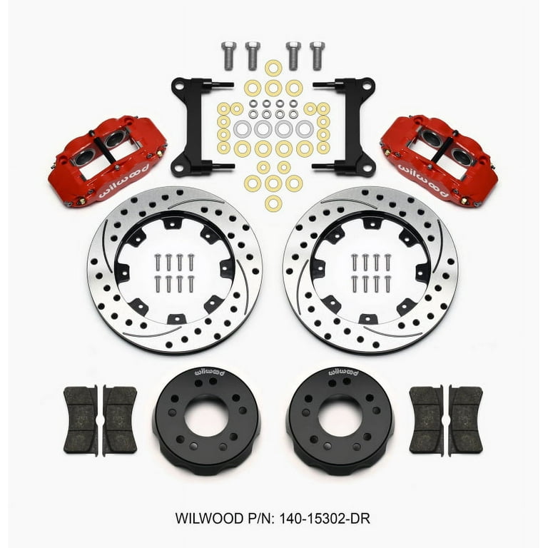 Wilwood 63-87 GM C10 P/U Rear Brake Kit Black Caliper Wilwood 63-87 GM C10 P/U Rear Brake Kit Black Caliper