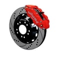 thumbnail image 1 of Wilwood Narrow Superlite 6R Front Hat Kit 14.00 Drilled Red 63-87 C10 w/ Wilwood Pro Spindles, 1 of 7